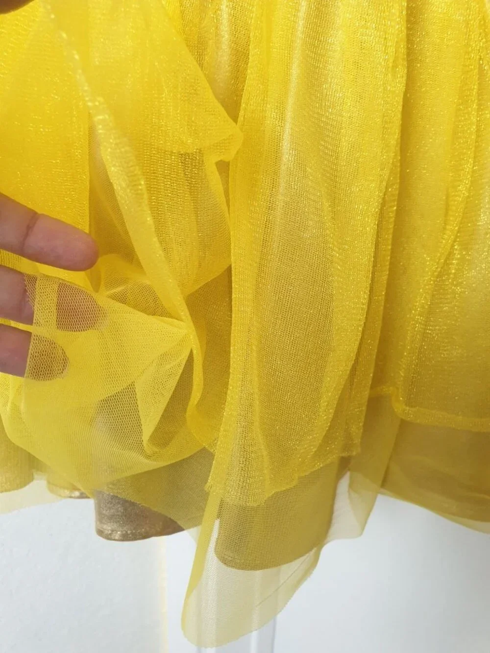 Disney Belle Girls S Costume Beauty and the Beast Halloween Tutu Dress Princess